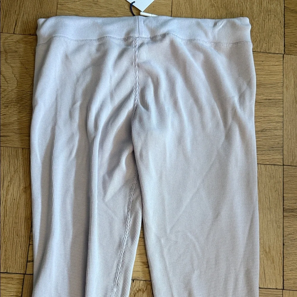 Women's Light Lavender Track Joggers - Casual Drawstring Pants - Picture 6 of 6